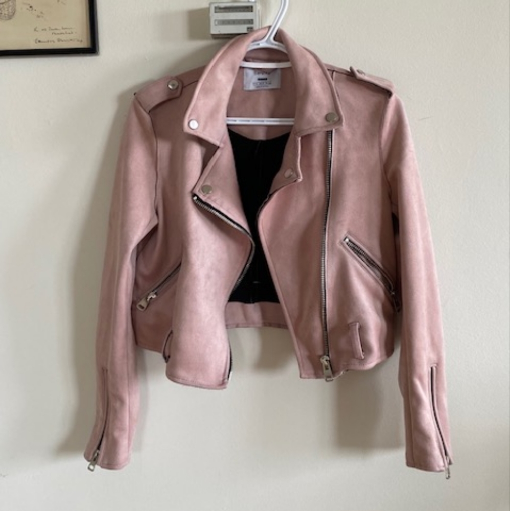 Faux Suede Jacket